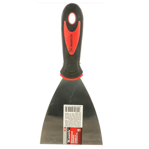 Шпательная лопатка из нержавеющая сталь 100мм 2компонентная ручка MATRIX