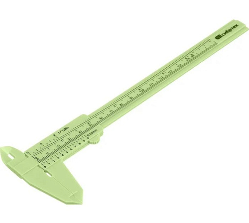 Штангенциркуль 150мм пластиковый СИБРТЕХ