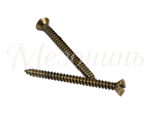 Саморез для выкл./изолятора, темная бронза НОВАЯ ГОЛЛАНДИЯ Саморез для выкл./изолятора, темная бронза НОВАЯ ГОЛЛАНДИЯ