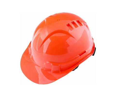 Каска с храповым механизмом СИБРТЕХ оранжевая