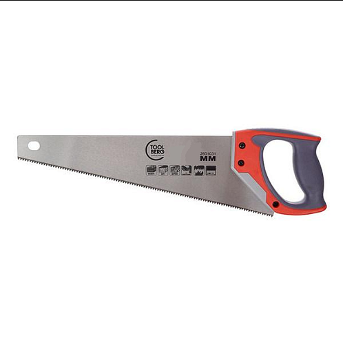 Ножовка по дереву 400мм двухкомпонентная ручка 7TPI