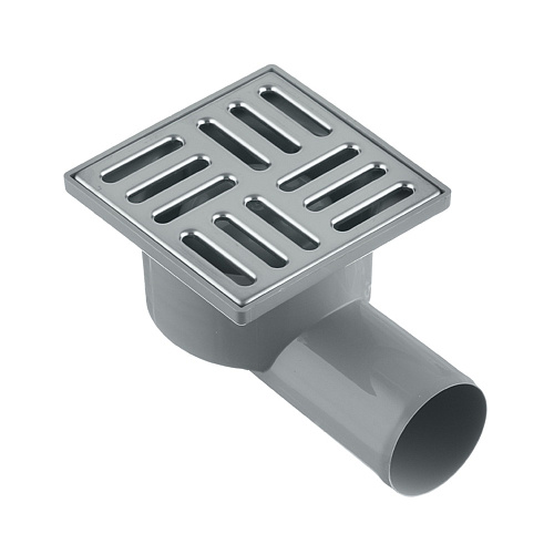 Трап душевой хром 100х100 G81050