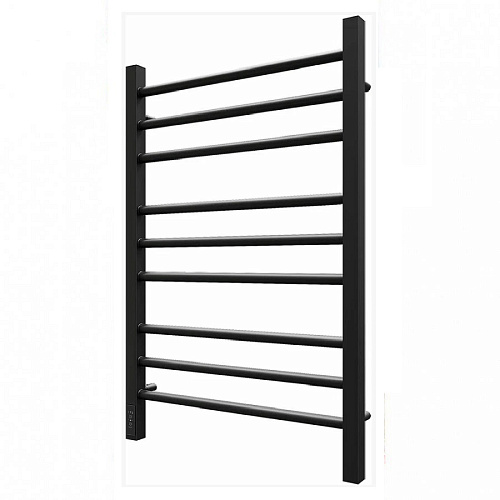 Полотенцесушитель электрич. Point П9 500*800 диммер слева,черный