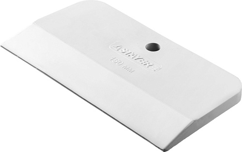 Шпатель STAYER MASTER резиновый белый 150мм