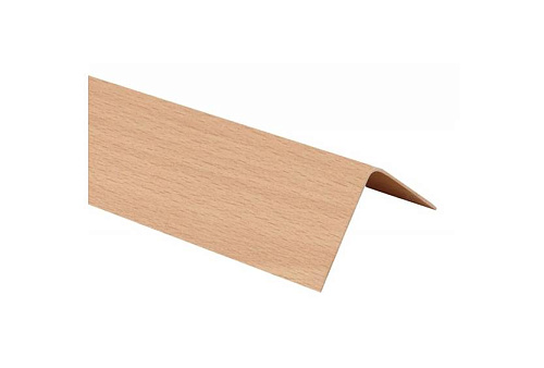 Угол отделочный ПВХ 20х20мм Бук светлый 2,7м
