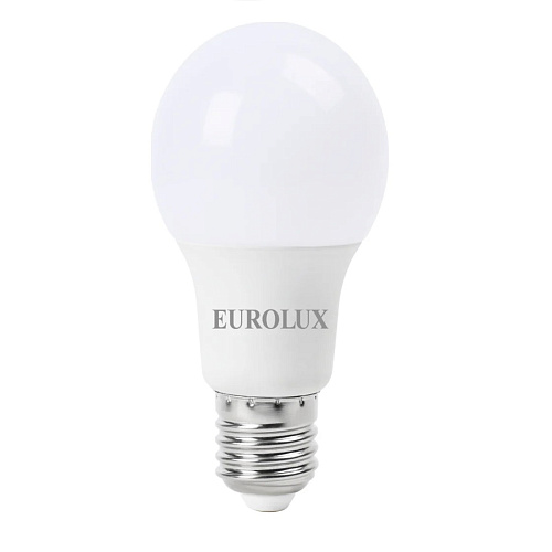 Лампа светодиодная Eurolux Груша А60 15Вт Е27 4000K белый свет