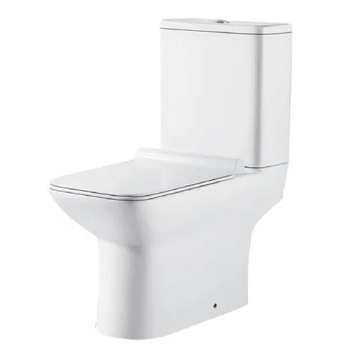 Унитаз- компакт с крышкой Soft-close безободковый QUADRO