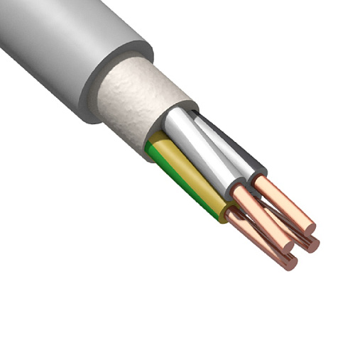 Кабель NUM-J 3х1,5 круглый серый