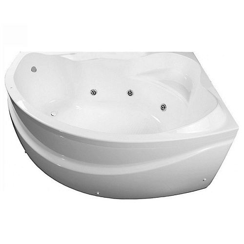 Ванна акриловая AQUANET JAMAICA 160x100 R правая с каркасом и форонтальной панелью 205503 