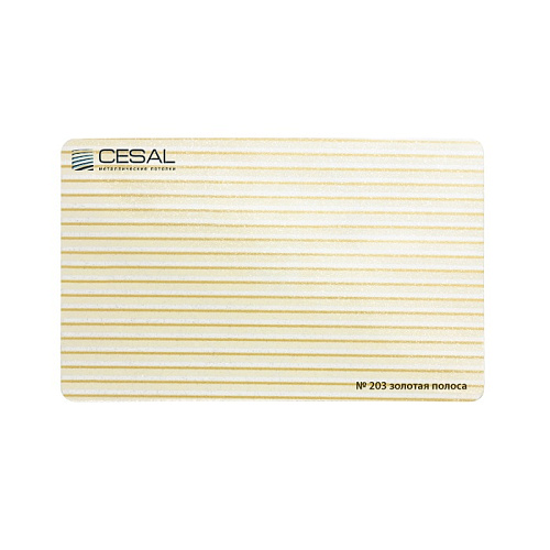 Раскладка алюминиевая 25х4000 золотая полоса