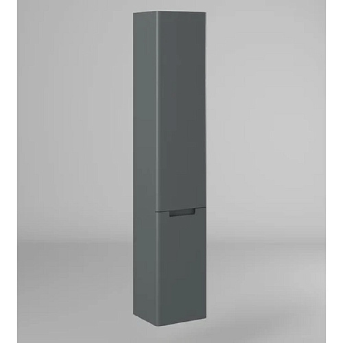 Пенал консольный Прато Графит левый