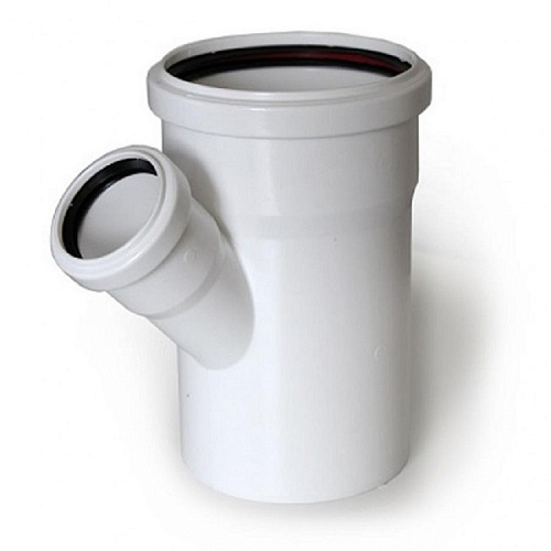 Переход канализационный d110х50 мм регулируемый 3-40°