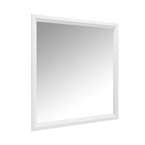 Панель с зеркалом POMPEI 80 белая