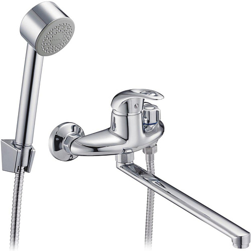 Смеситель для ванн c плоским изливом Ф40 KL07-B048