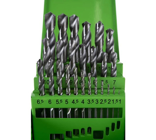 Набор сверл по металлу 1-13 мм, 25шт СИБРТЕХ