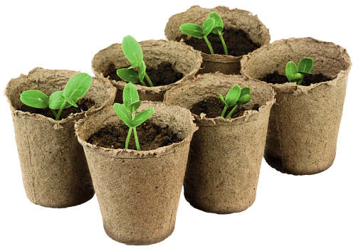 Торфогоршки 80х80 круглые Огородник