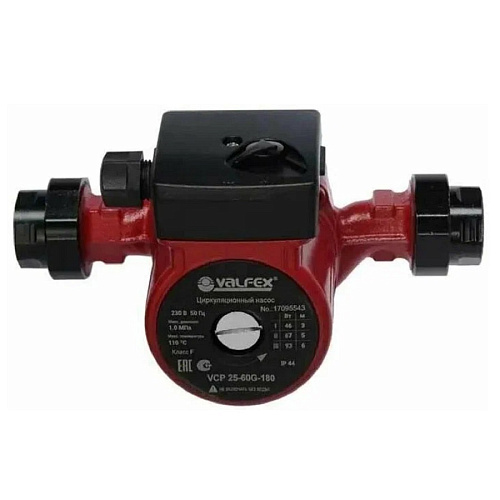 Насос циркуляционный Valfex VCP 25-60G 180мм с гайками