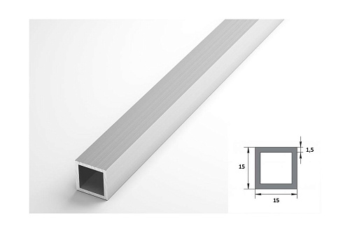 Труба квадратная 15*15*1,5