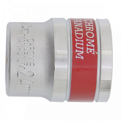 Головка торцевая 24мм 12 гранная CrV хром MATRIX