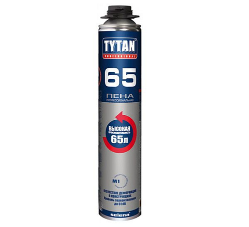 Пена монтажная TYTAN 65L 750мл профессиональная Пена монтажная TYTAN 65L 750мл профессиональная