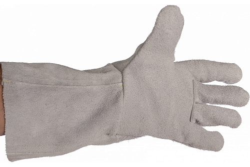 Краги СИБИН из спилка  ХL длина 350 мм