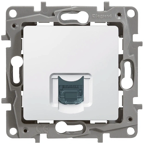 Розетка Legrand TF скрытая установка белая