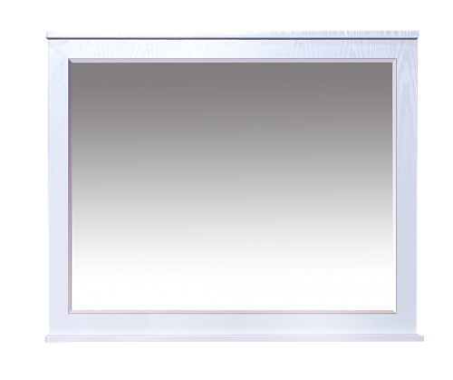 Зеркало Марта 100 белое фактурное