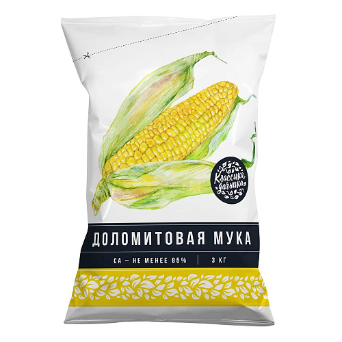 УМС Мука известняковая(доломитовая) 3кг Классика Дачника