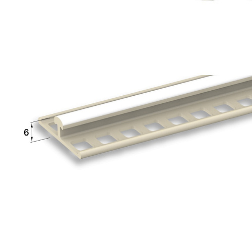 Маяк ПВХ для штукатурки 6 мм 3 м