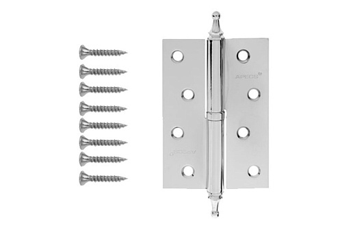 Петля Apecs 100*70-F-B-Steel-CR-R-Blister