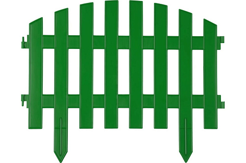 Заборчик Декоративный Гибкий зеленый 28х300