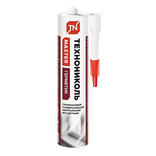 Герметик ТЕХНОНИКОЛЬ  силиконовый  универсальный бесцветный 280мл