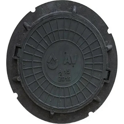 Люк чугунный легкий ЛМ(А15) 1.5т