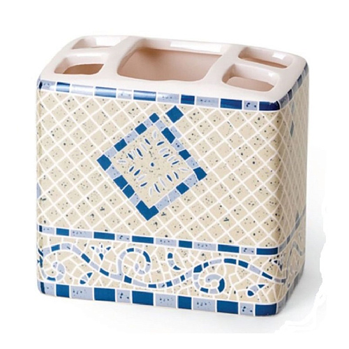 Стаканчик для зубных щеток LIVORNO BLUE