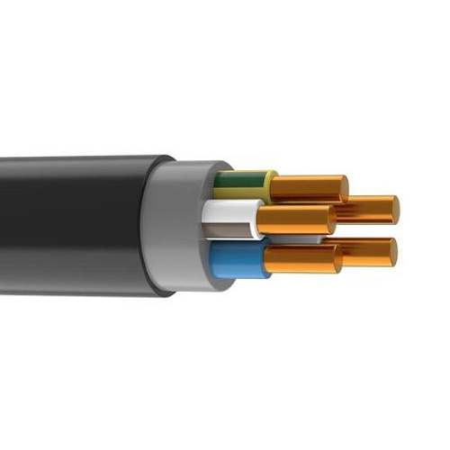 Кабель ВВГ-Пнг(A)-LS 5х1,5-0,660 чёрный