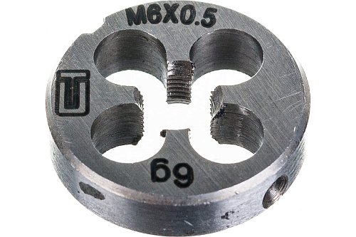 Плашка М6х0,5мм СИБРТЕХ