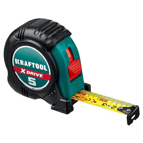 Рулетка KRAFTOOL с ударостойким корпусом 19ммх3м