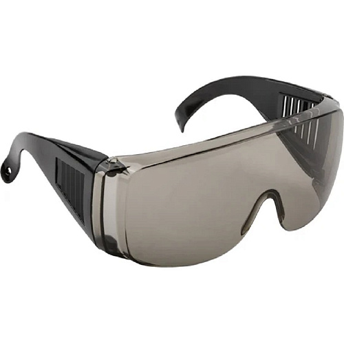 Очки защитные дымчатые с дужками