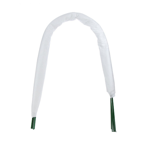 Парник 4 м 5 металлических дуг 2,5 м d 9 мм в ПВХ оболочке спанбонд 40 г