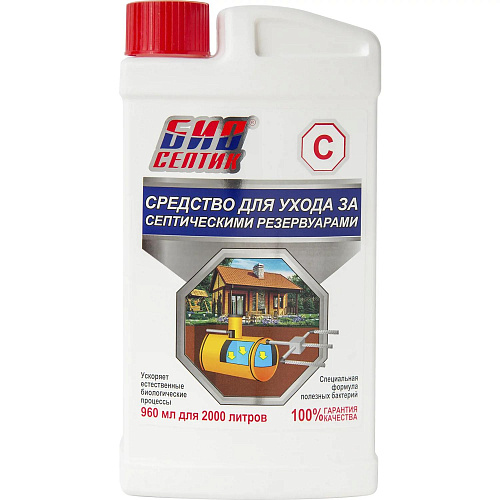 Средство для ухода за септическими резервуарами С 960мл