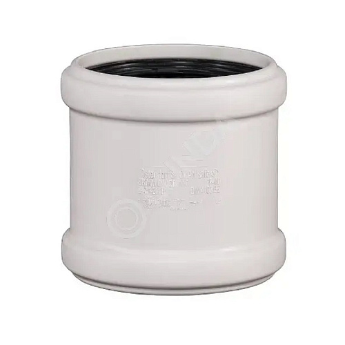 Муфта канализационная малошумная d110 мм Белая