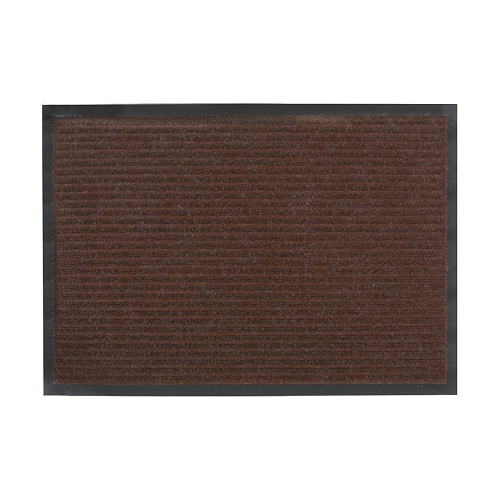 Коврик влаговпитывающий, ребристый Ребро 90*150 коричневый