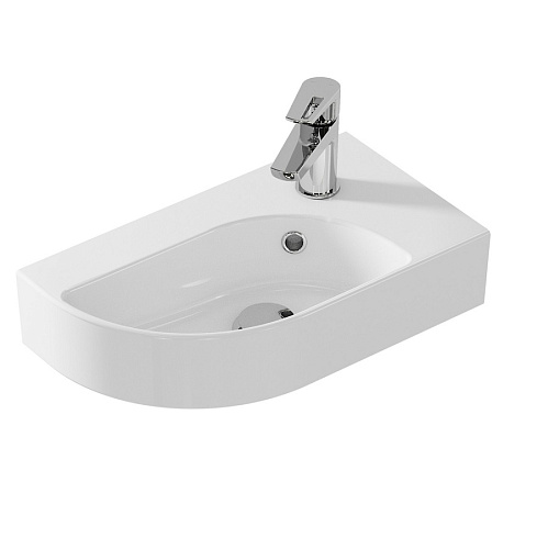 Раковина подвесная CAMEO 45 правая 1 отв.