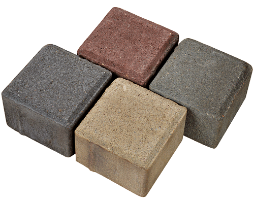 Плитка тротуарная Stellard Квадрат Стандарт 10х10х60 серый