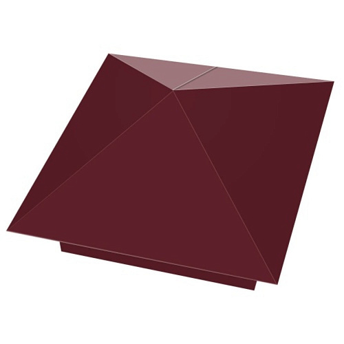 Колпак на столб 39х39 RAL3005