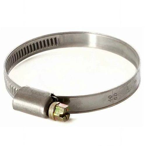 Хомут червячный 40мм - 60мм