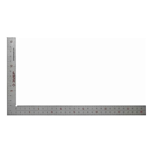 Угольник столярный нержавеющий 300 мм ЗУБР