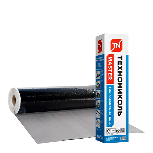 Гидроизоляция пола ТЕХНОНИКОЛЬ MASTER 0,7х10,7м (7,5м2)