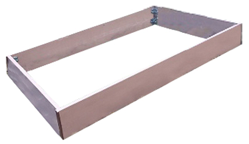 Грядка базовая Даяс комплект 3х0,75 м h 0,18м,коричневая  медь