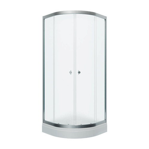 Душевое ограждение Тритон РИФ Грейс 90х90 низкий поддон хром